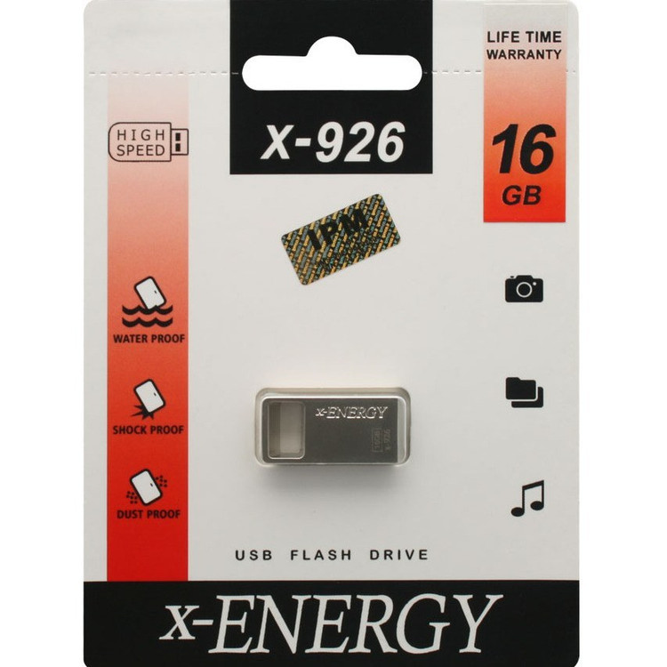 فلش مموری ایکس-انرژی مدل X-926 ظرفیت ۱۶ گیگابایت USB 2.0