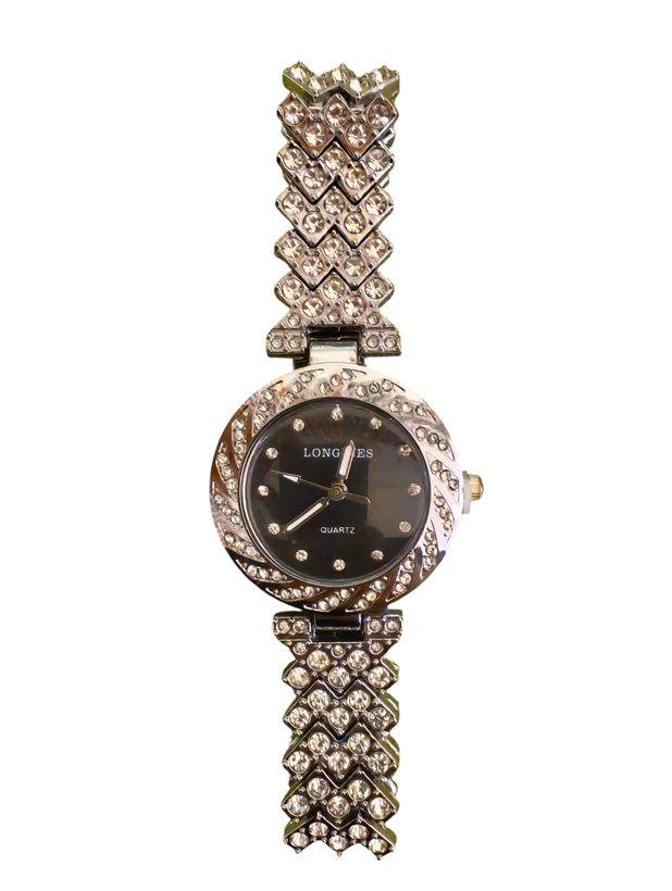 ساعت مچی longines زنانه فول نگین