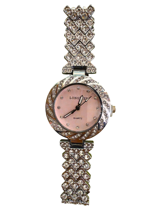 ساعت مچی longines زنانه فول نگین