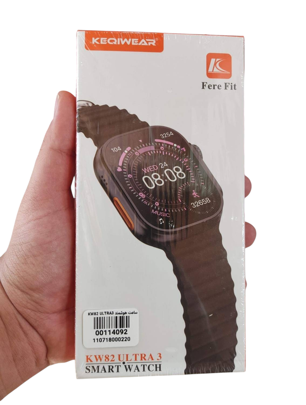 ساعت هوشمند KEQIWEAR مدل KW82 Ultra 3 سایز 49 میلی متر