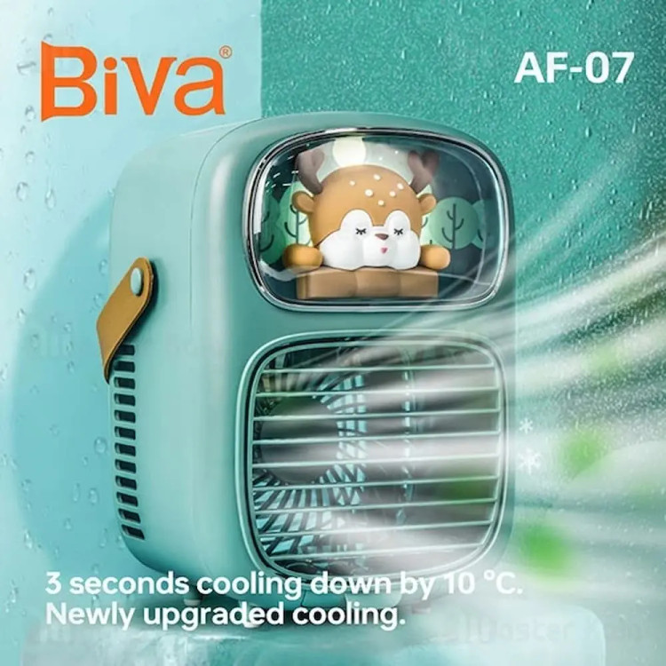 پنکه رومیزی biva شارژی FA-07 desktop cooling fan