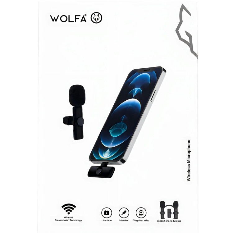میکروفون یقه ای و رومیزی برند wolfa مدل wwm 01