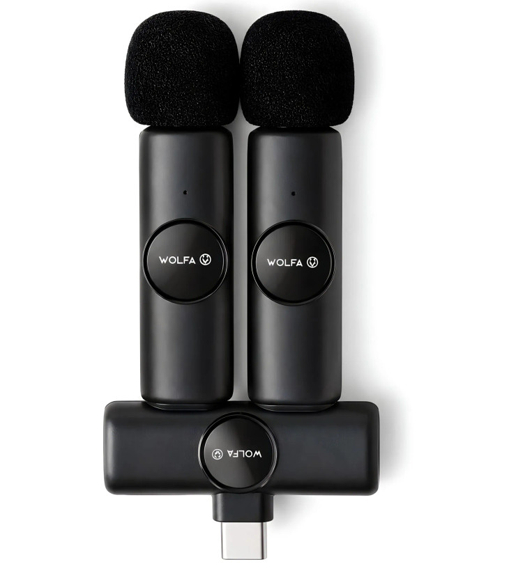 میکروفون یقه ای و رومیزی برند wolfa مدل wwm 01