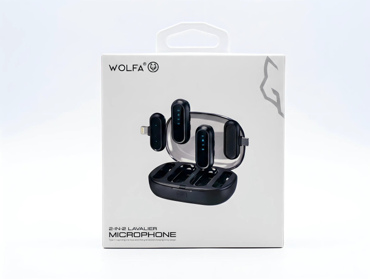 میکروفون یقه ای و رومیزی برند wolfa مدل wwm 02