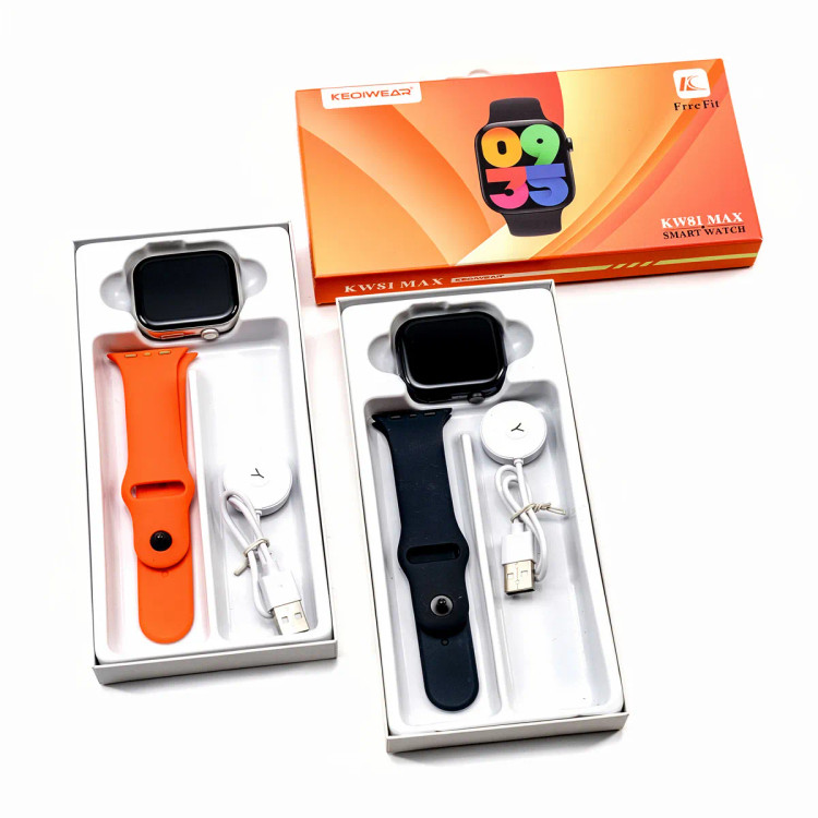 ساعت هوشمند KEQIWEAR مدل KW81 max سایز 46 میلی متر