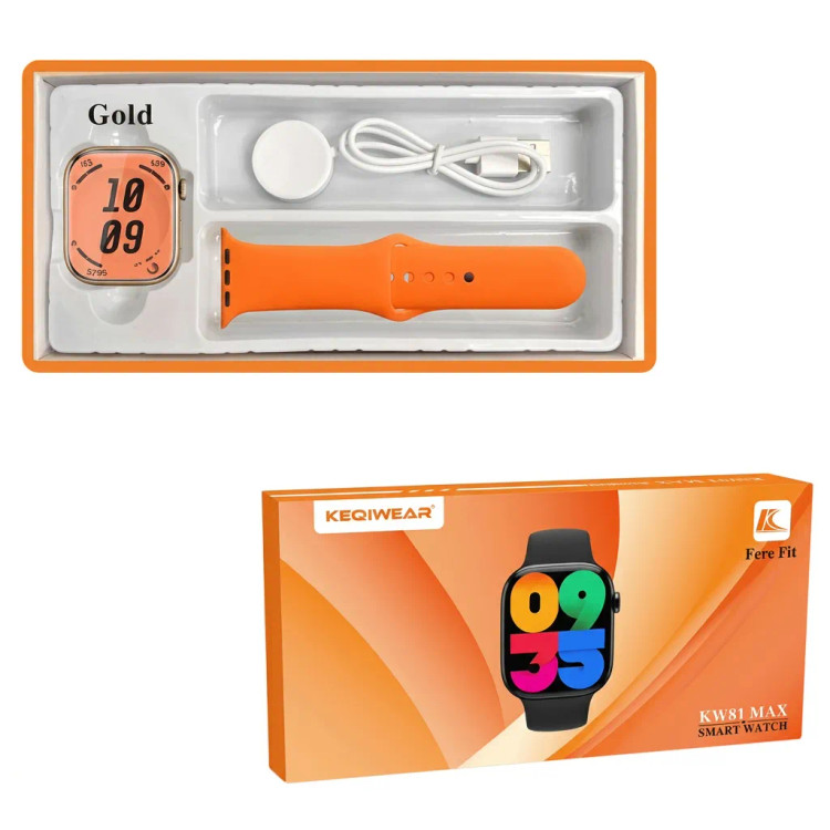 ساعت هوشمند KEQIWEAR مدل KW81 max سایز 46 میلی متر
